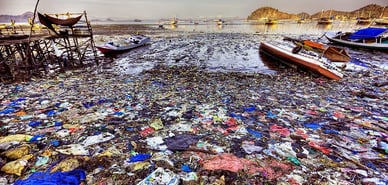 Images of Plastic Pollution in the Ocean