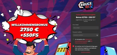 Bruce Bet Casino 500% Bonus