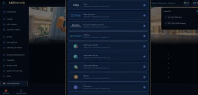 Uszahligs-Zahlungsmethode bi Millioner Casino