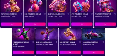 slot rush casino bonus