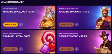 Einzahlungsboni bei DazardCasino