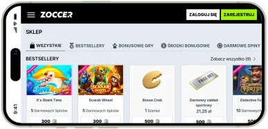 Sklep w Kasyno Online Zoccer