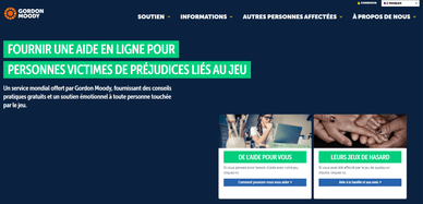 Gambling Therapy aide en ligne aux joueurs compulsifs.