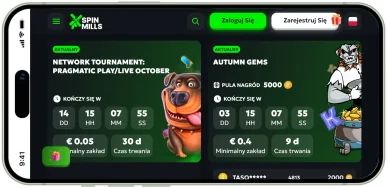 Turniej w kasynie SpinMills Inne promocje w kasynie