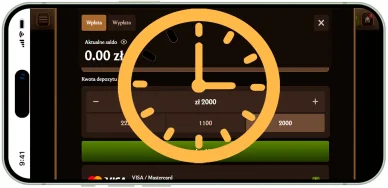 Czas transakcji w kasyno online z Mastercard