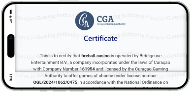 Licencje Fireball Casino Bezpieczeństwo i licencje