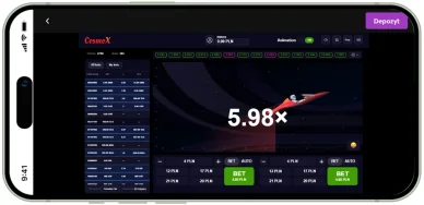 FreeSpinz gry crash CosmoX