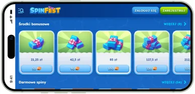 Inne promocje w kasynie Promocje w kasynie Spinfest