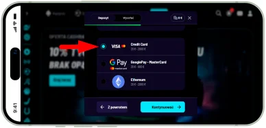 Visa Visa — metoda płatności w kasynach online