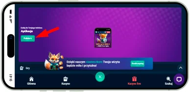 Mobilne strony hazardowe Aplikacja mobilna w kasynie online
