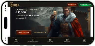 Promocje w kasynie Turnieje w Kyngs Casino Online