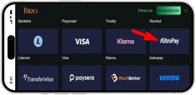 AstroPay Metody płatności w kasynach online AstroPay