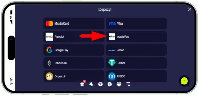 Apple Pay Apple Pay - metody płatności w kasynach online
