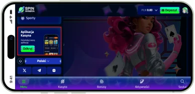 Kasyno mobilne Spinwinera — kasyno mobilne