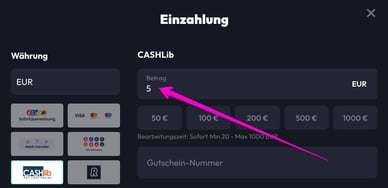 Casino mit 5 Euro Einzahlung Online Casino 5€ Einzahlung