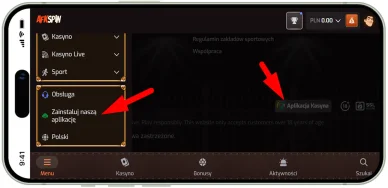 AFK Spin — aplikacja mobilna