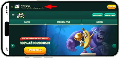 GoKong — kasyno mobilne Kasyno mobilne
