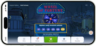 Koło Fortuny w V Vegas Casino Online