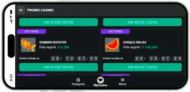Promocje w kasynie Turnieje w Planbet