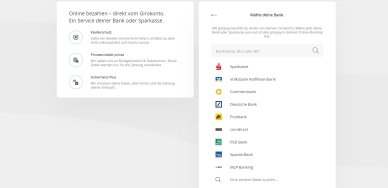 Finden Sie Ihre Bank Partnerbanken Paydirekt