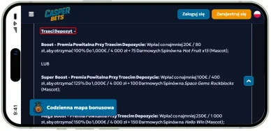 Trzeci Depozyt Casino CasperBets — trzeci depozyt