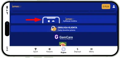 Sapphirebet — kasyno mobilne