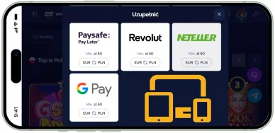 Kompatybilność z urządzeniami mobilnymi Google Pay i kompatybilność z urządzeniami mobilnymi