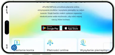 Aplikacja MiFinity