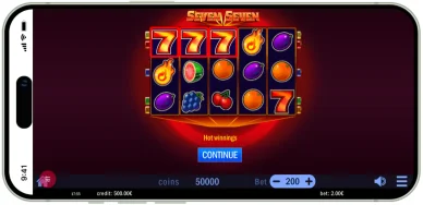 Slot “Seven Seven“ w FieryPlay Casino