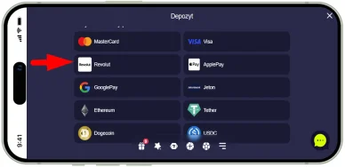 Revolut Metody płatności Revolut