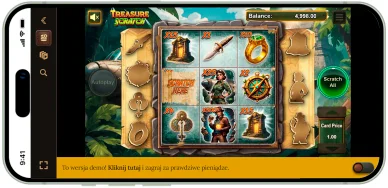 Gry “Treasure Scratch“