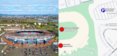 hampden park parking