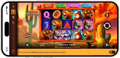 Najlepsze sloty Slot “Legends of The Wild Moon”