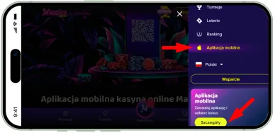 Kasyno mobilne Aplikacja Maggico Kasyno