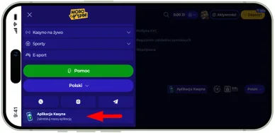 Kasyno Morospin mobilne aplikacji