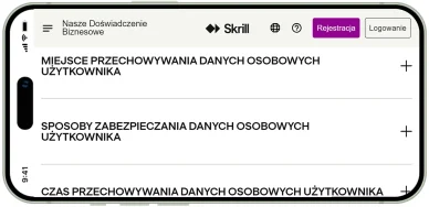 Bezpieczeństwo Skrill