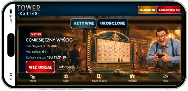 Promocje w kasynie Turnieje w kasyno Tower