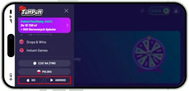 Kasyno mobilne TuffPuff — aplikację mobilną