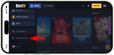 Bety — kasyno mobilne Kasyno mobilne