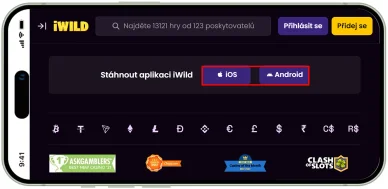Mobilní aplikace iWild