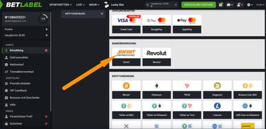 Beste Casino mit Sofortüberweisung – Betlabel