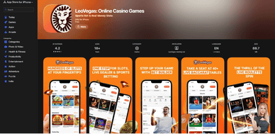 LeoVegas Mobile Experience
