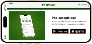 Neteller w telefonie Aplikacja mobilna Neteller na systemy Android i iOS
