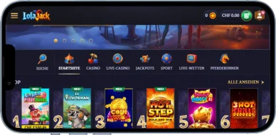 Mobile Version Lolajack Casino: Mobile Version