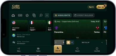 cash lounge betting