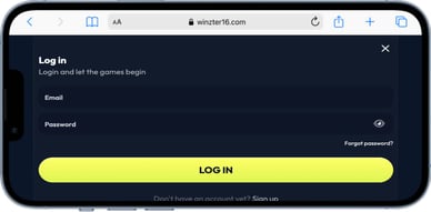 winzter casino login