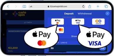 mobiel gokken apple pay