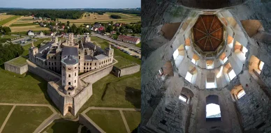 Trasa błękitna Zamek Krzyżtopór — trasa błękitna