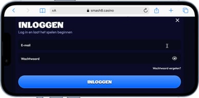 smash casino inloggen