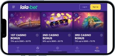 live casino welcome bonus